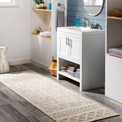 Surya Hygge HYG-2307 Black Area Rug by LIVABLISS