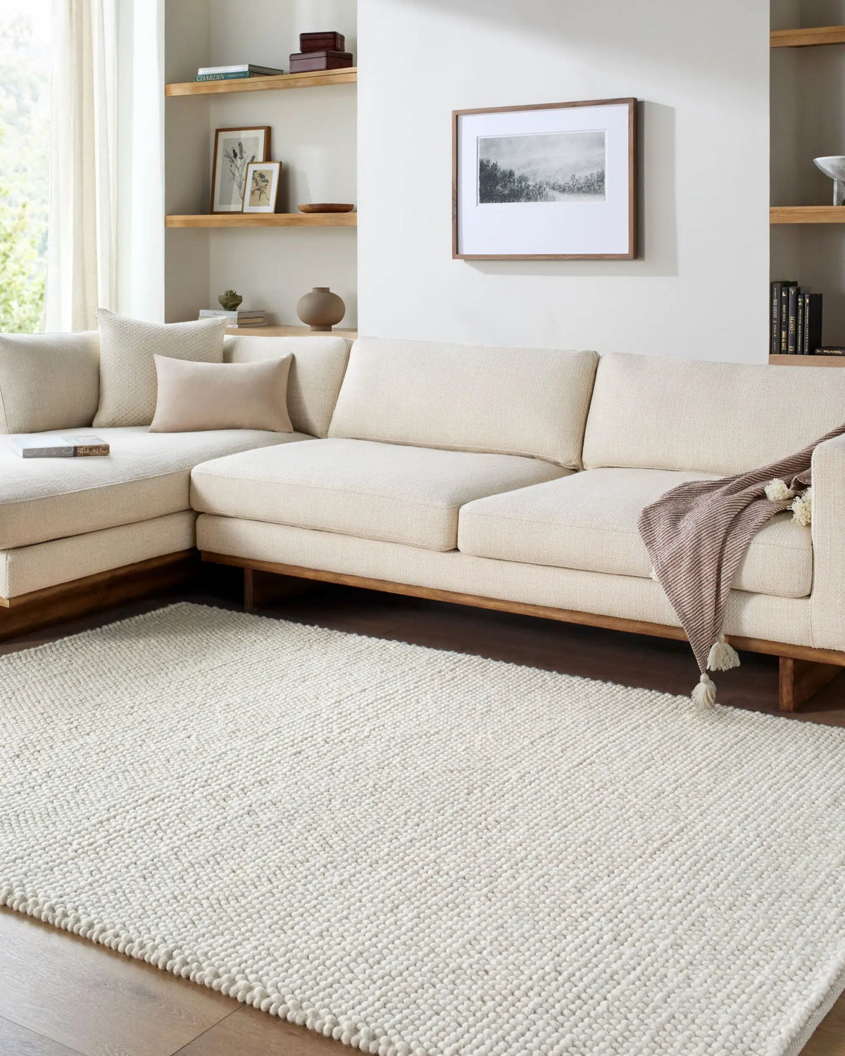 LIVABLISS Hazar HZA-2300 Ivory Area Rug