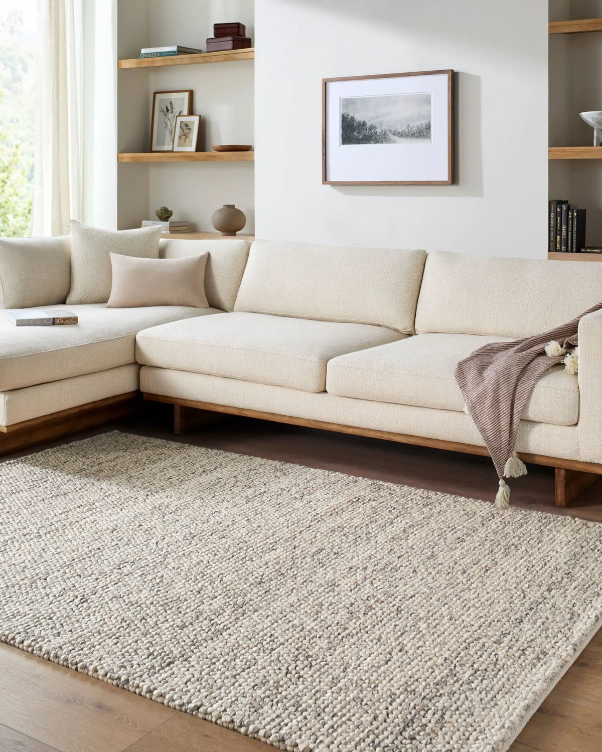 LIVABLISS Hazar HZA-2302 Taupe Area Rug