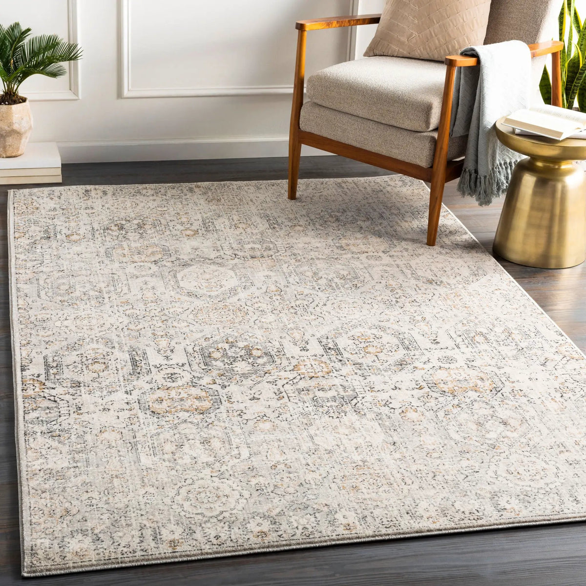 LIVABLISS Indigo IGO-2306 Gray Area Rug