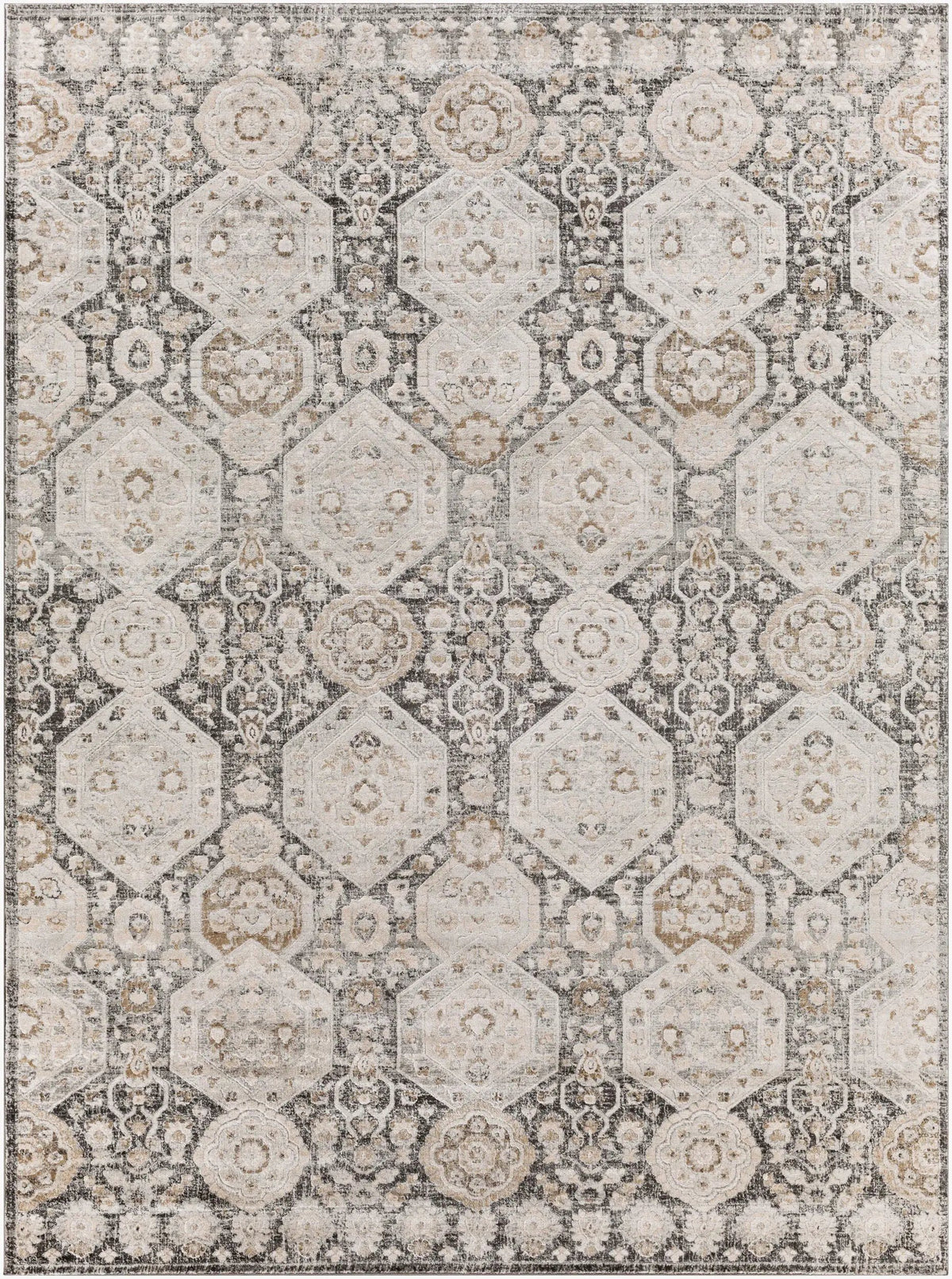 LIVABLISS Indigo IGO-2307 Black Area Rug