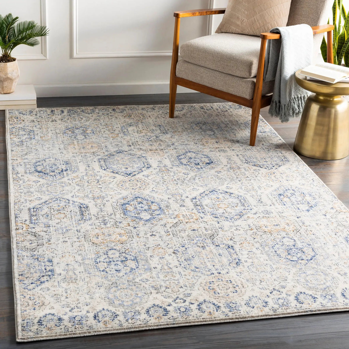 LIVABLISS Indigo IGO-2308 Denim Area Rug