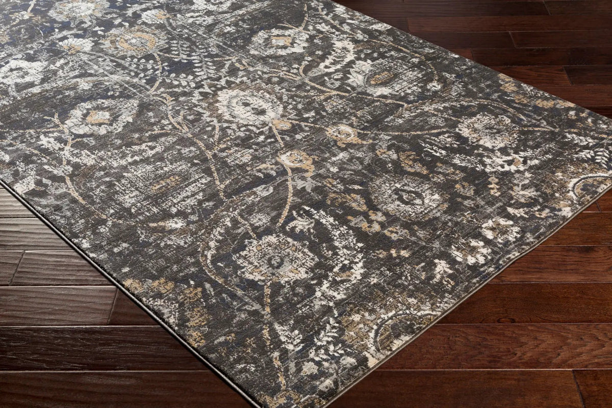 LIVABLISS Indigo IGO-2317 Black Area Rug