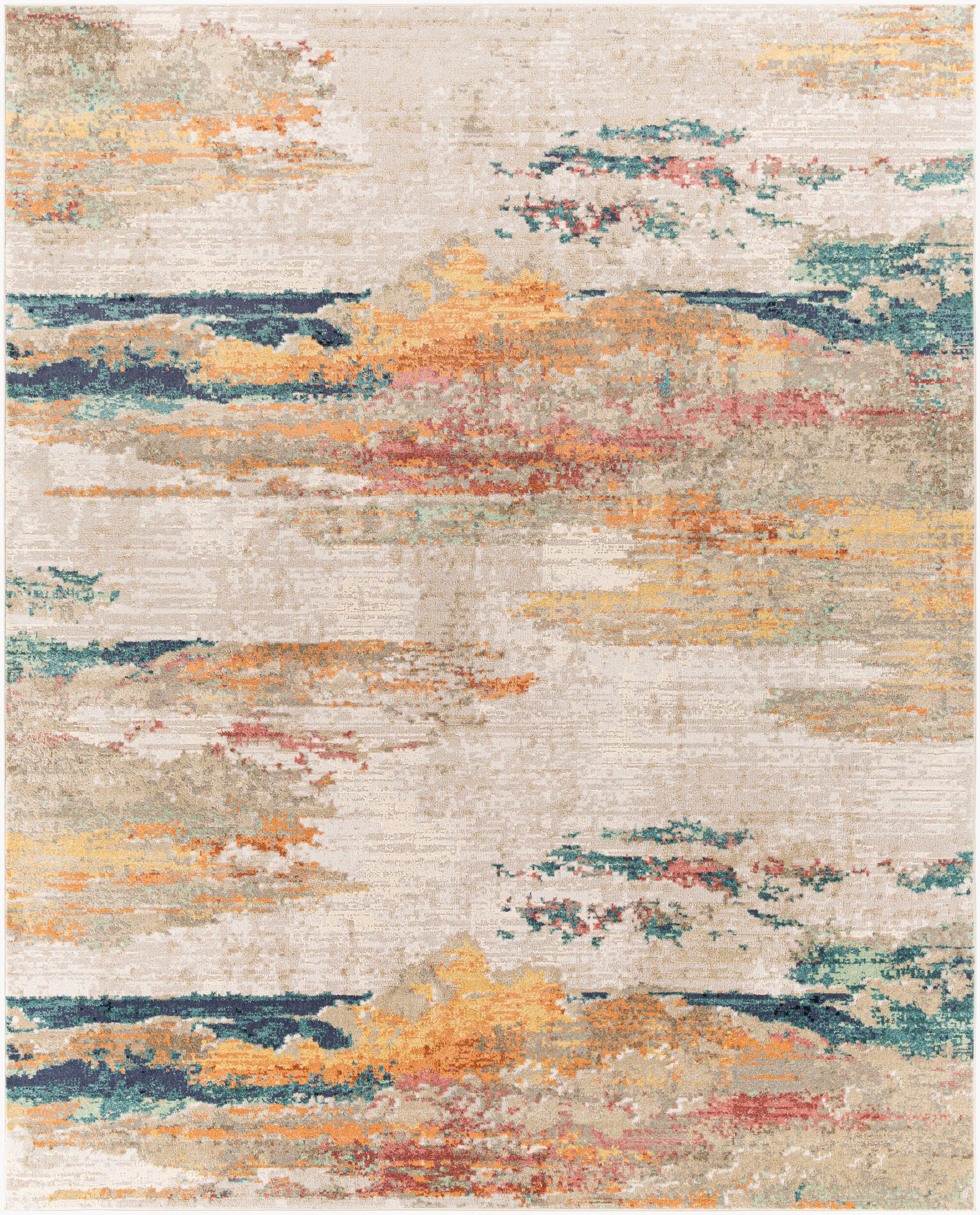 Surya Illusions ILS-2302 Beige Area Rug by LIVABLISS