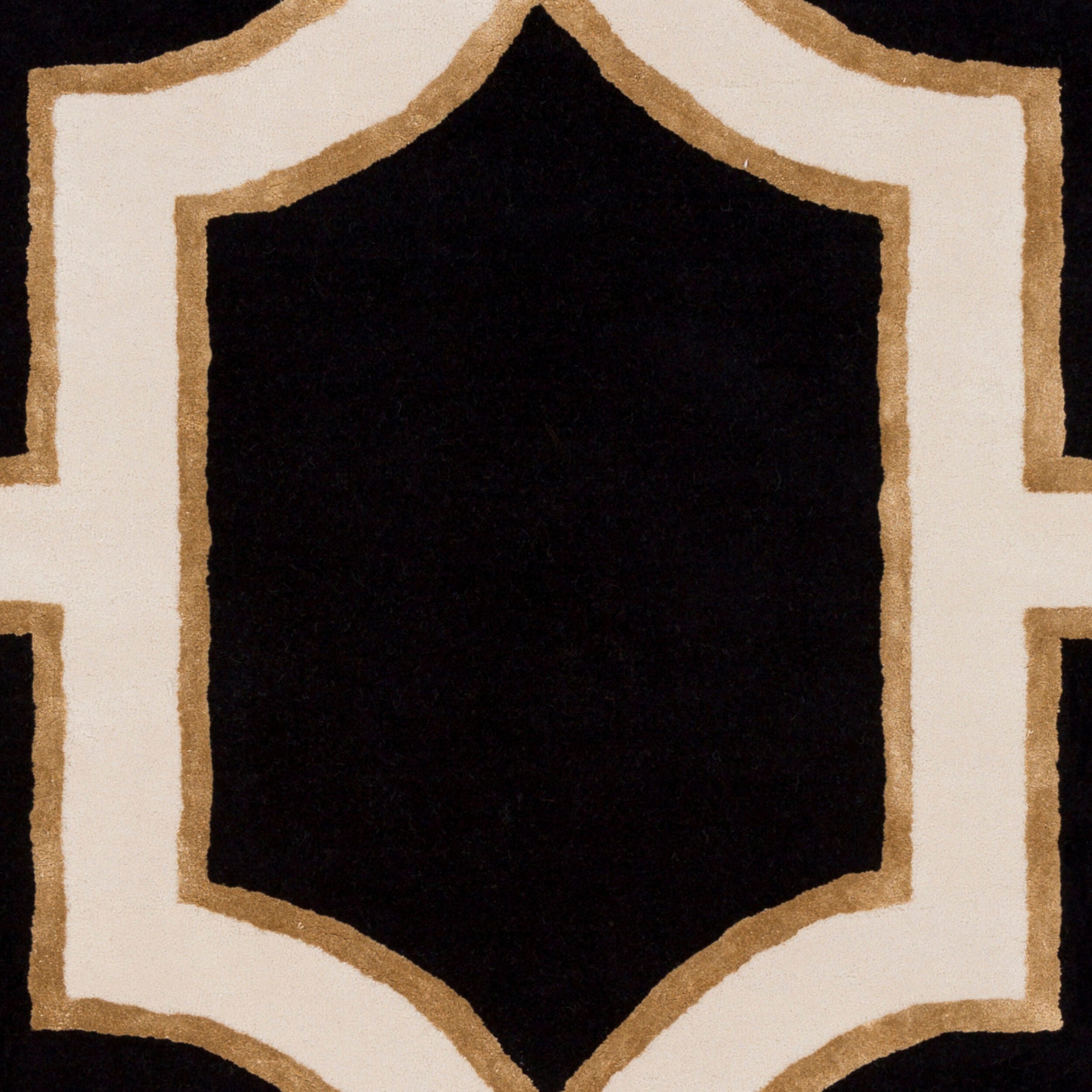 Elle Decor Intermezzo INE-1000 Black Area Rug by LIVABLISS