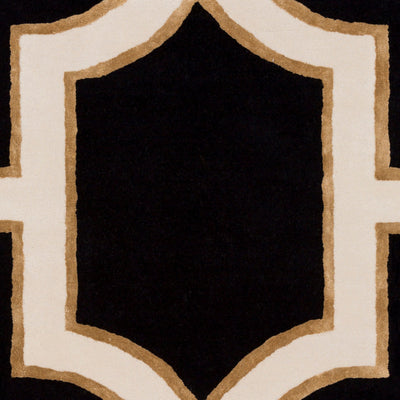 Elle Decor Intermezzo INE-1000 Black Area Rug by LIVABLISS