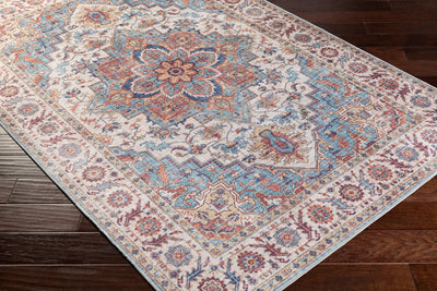 LIVABLISS Iris IRS-2301 Blue Area Rug