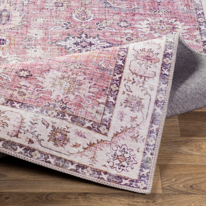 Surya Iris IRS-2305 Purple Area Rug by LIVABLISS
