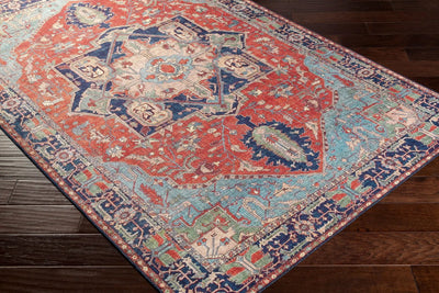 LIVABLISS Iris IRS-2308 Red Area Rug