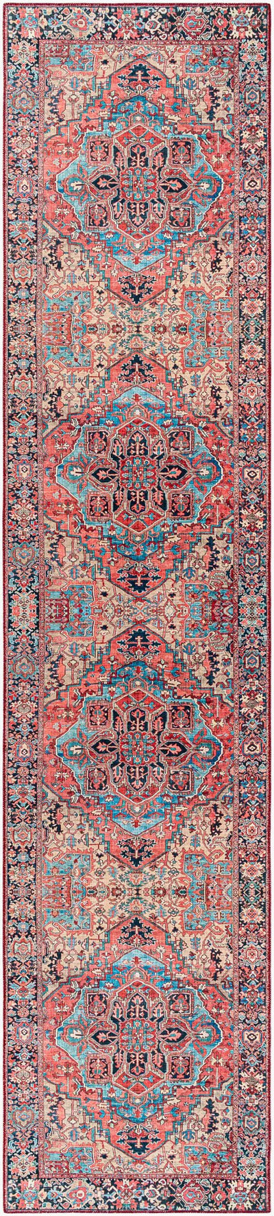 LIVABLISS Iris IRS-2310 Red Area Rug