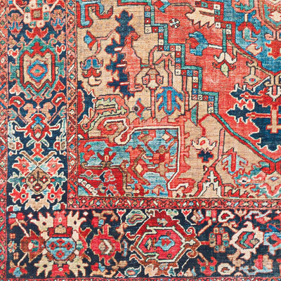 LIVABLISS Iris IRS-2310 Red Area Rug