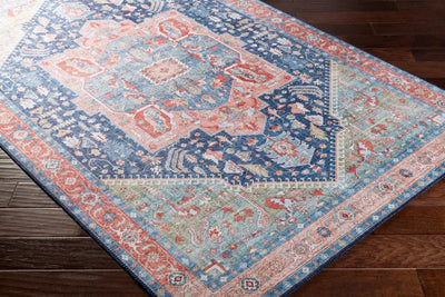 LIVABLISS Iris IRS-2312 Blue Area Rug