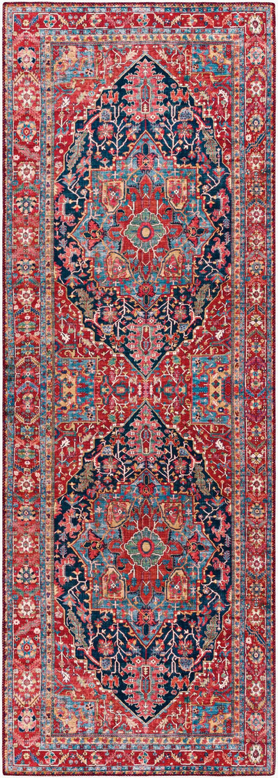 LIVABLISS Iris IRS-2316 Red Area Rug