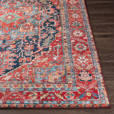 LIVABLISS Iris IRS-2316 Red Area Rug