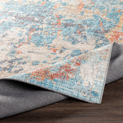 Surya Iris IRS-2318 Blue Area Rug by LIVABLISS