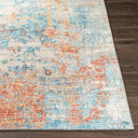 Surya Iris IRS-2318 Blue Area Rug by LIVABLISS