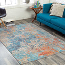 Surya Iris IRS-2318 Blue Area Rug by LIVABLISS