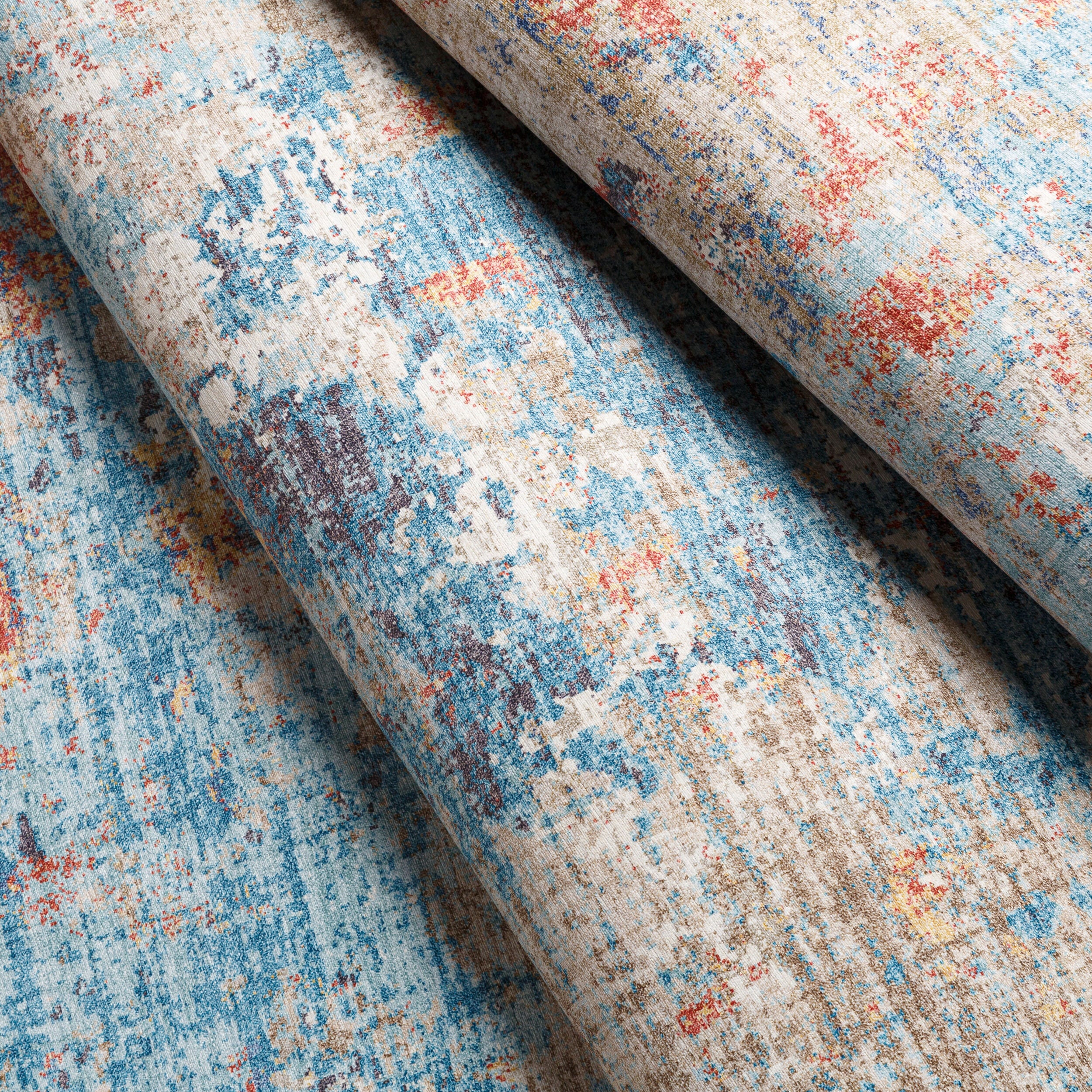 Surya Iris IRS-2318 Blue Area Rug by LIVABLISS