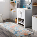 Surya Iris IRS-2318 Blue Area Rug by LIVABLISS