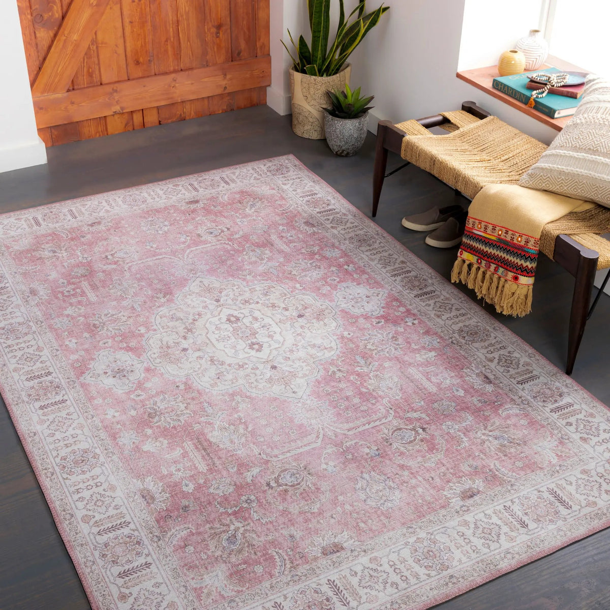 LIVABLISS Iris IRS-2321 Brown Area Rug