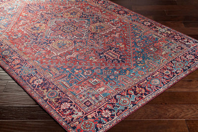 LIVABLISS Iris IRS-2330 Red Area Rug
