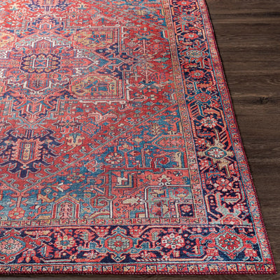 LIVABLISS Iris IRS-2330 Red Area Rug