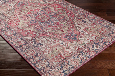 LIVABLISS Iris IRS-2357 Red Area Rug