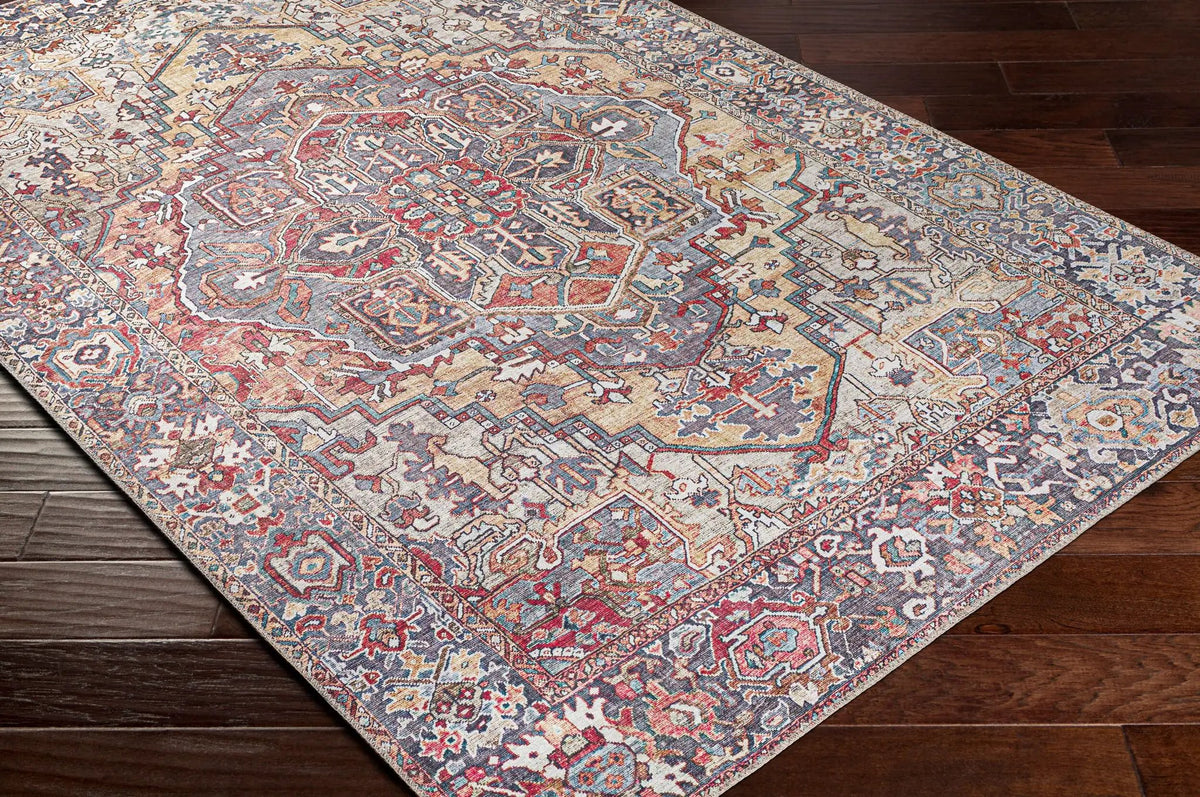 LIVABLISS Iris IRS-2358 Rust Area Rug