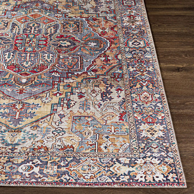 LIVABLISS Iris IRS-2358 Rust Area Rug