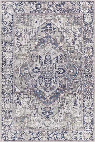 LIVABLISS Iris IRS-2359 Black Area Rug