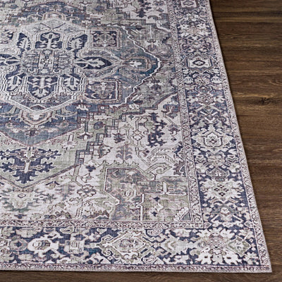 LIVABLISS Iris IRS-2359 Black Area Rug
