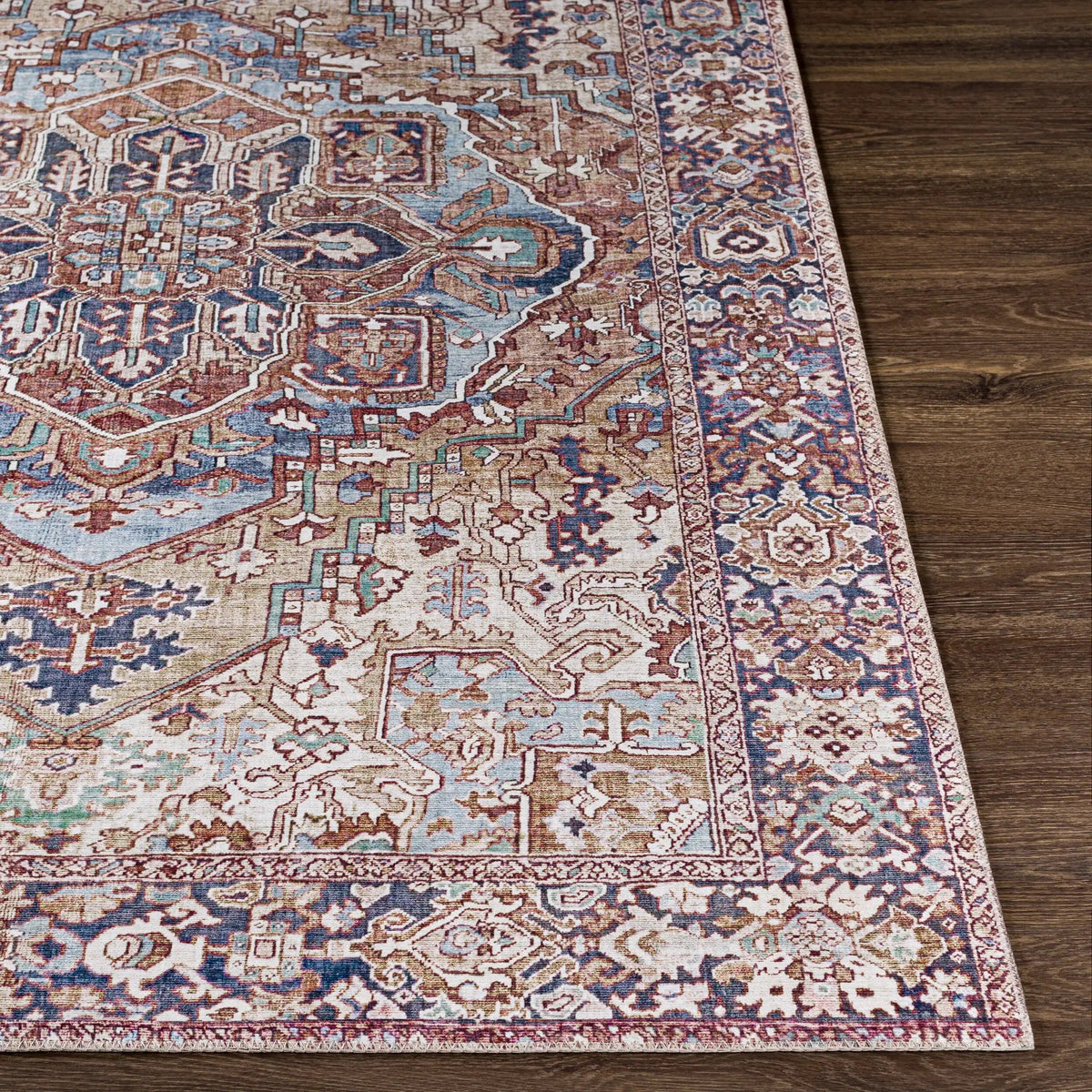 LIVABLISS Iris IRS-2360 Brown Area Rug
