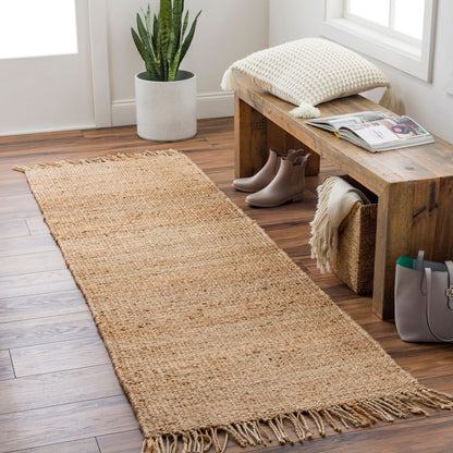 Surya Jute Natural Beige Area Rug by LIVABLISS