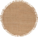 Surya Jute Natural Beige Area Rug by LIVABLISS