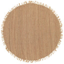 Surya Jute Natural Beige Area Rug by LIVABLISS