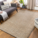 Surya Jasmine JAM-2300 Black Area Rug by LIVABLISS