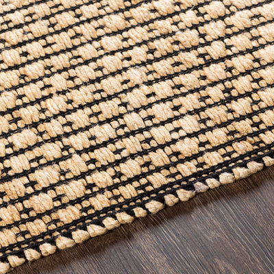 Surya Jasmine JAM-2300 Black Area Rug by LIVABLISS