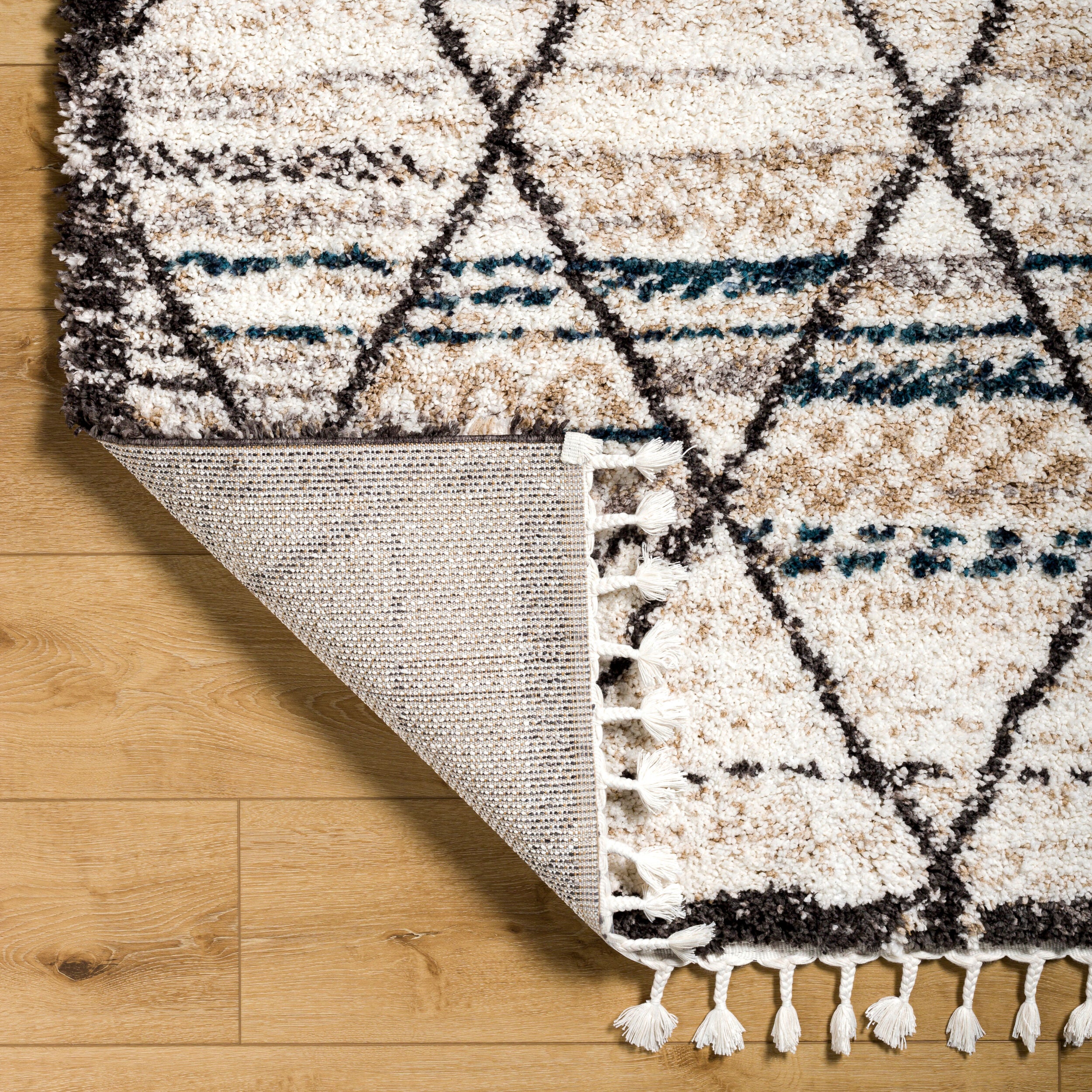 Surya Jakarta JKT-2305 White Area Rug by LIVABLISS