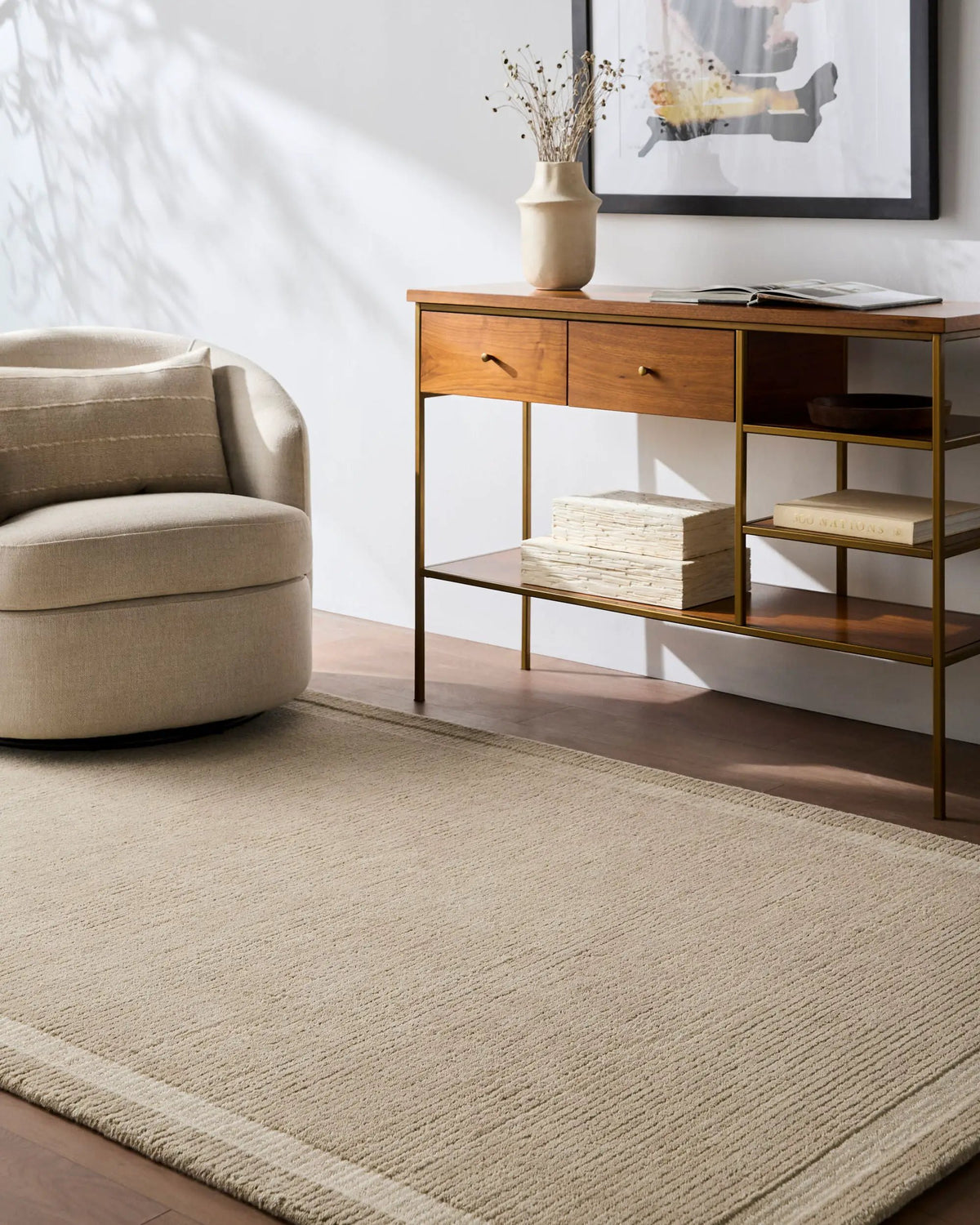 LIVABLISS Julia JLA-2307 Beige Area Rug
