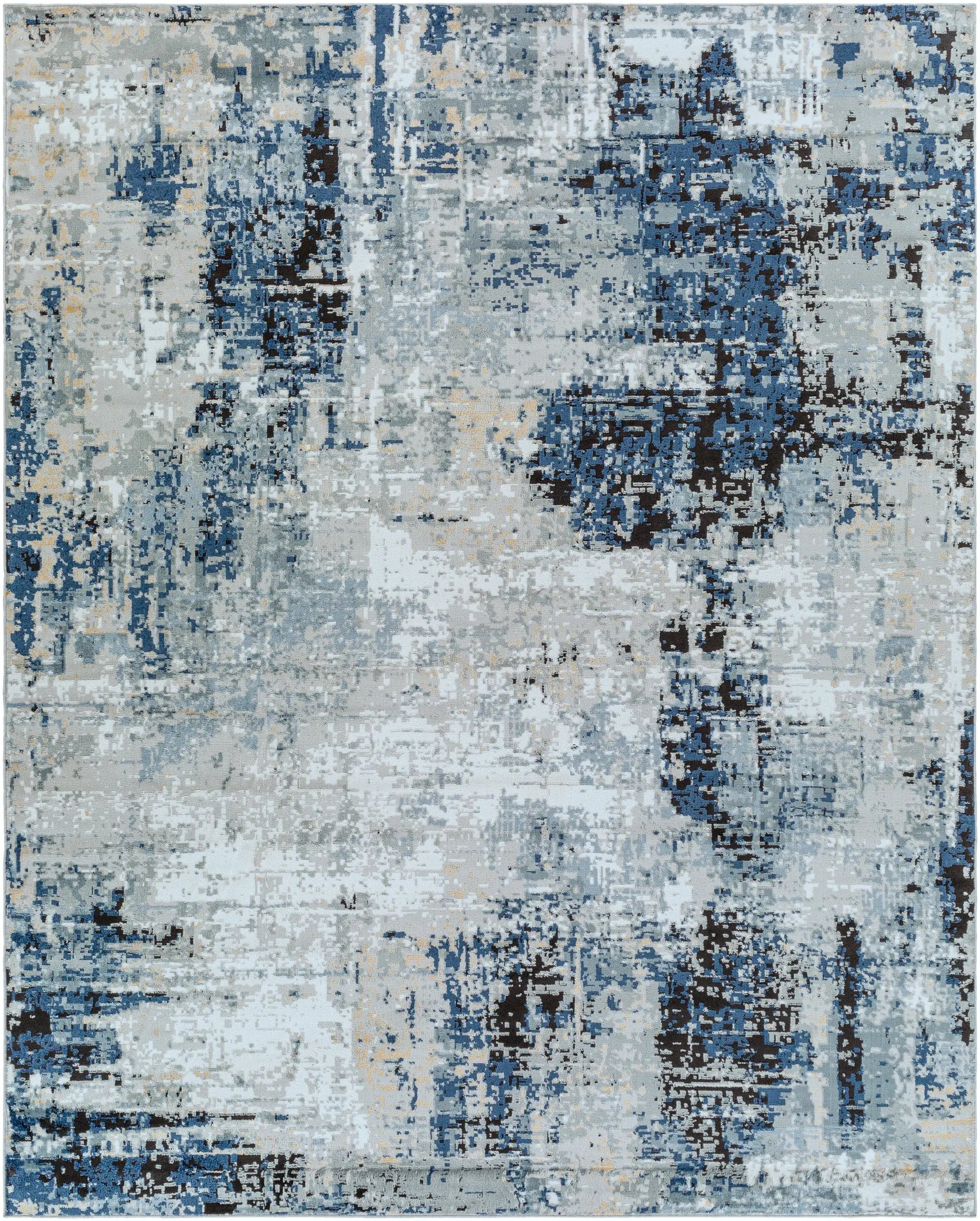 Jolie JLO-2300 Dark-Blue Area Rug by LIVABLISS