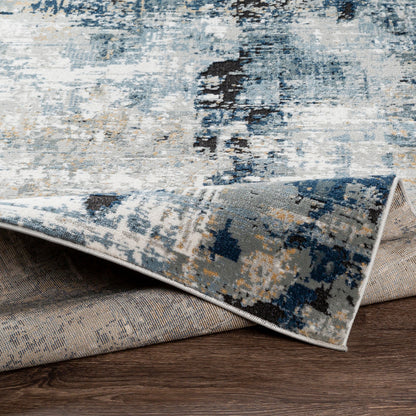 Surya Jolie JLO-2300 Dark Blue Area Rug by LIVABLISS