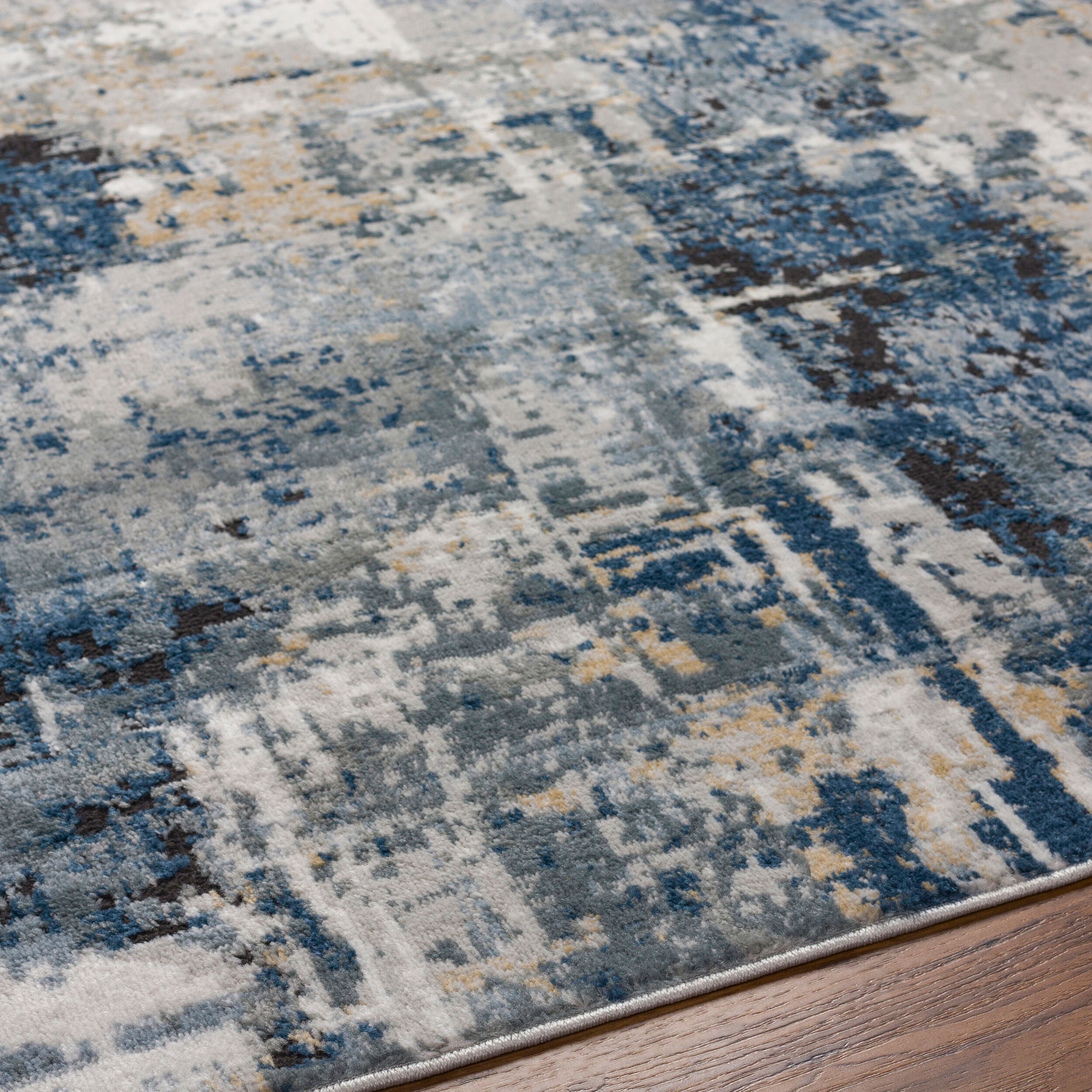 Surya Jolie JLO-2300 Dark Blue Area Rug by LIVABLISS