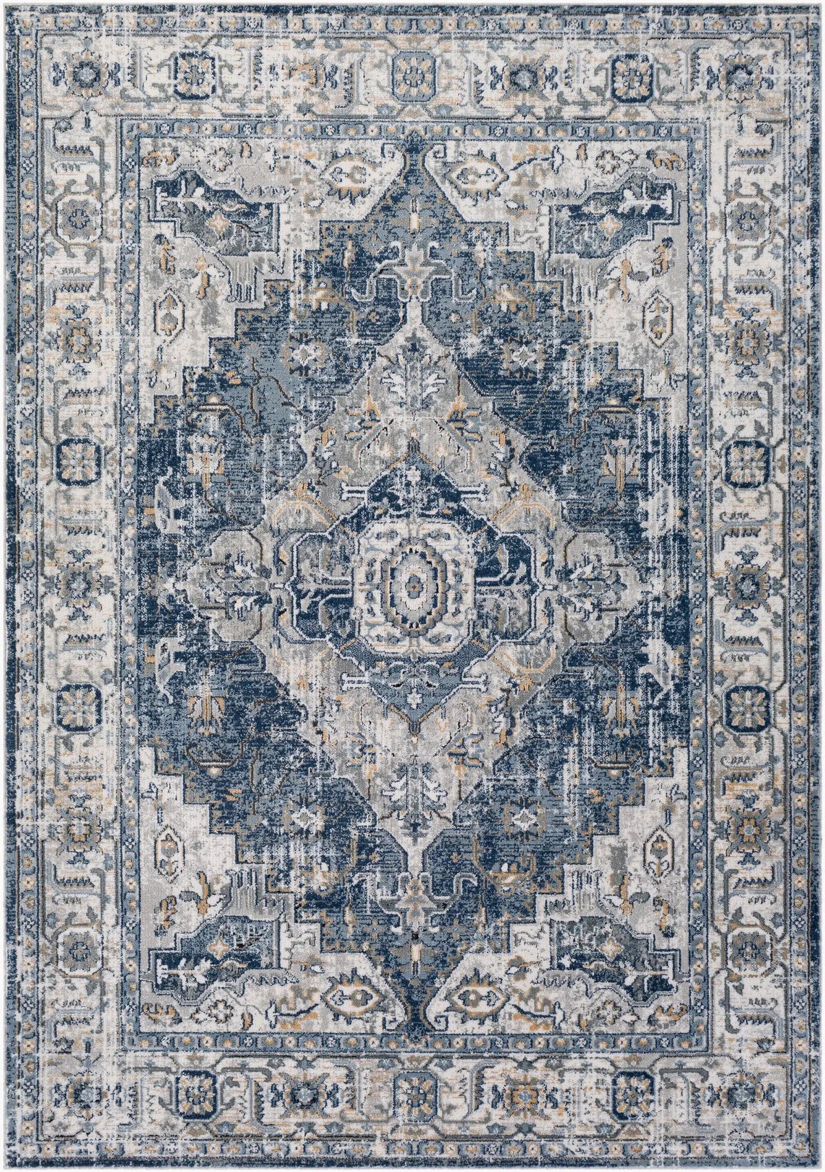 LIVABLISS Jolie JLO-2306 Medium-Gray Area Rug