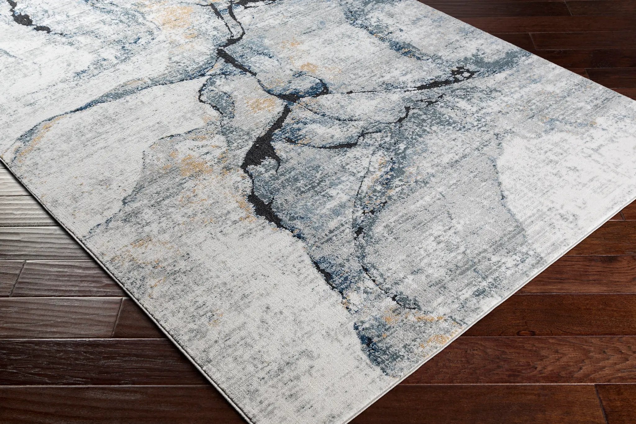 Jolie JLO-2316 Medium-Gray Area Rug by LIVABLISS