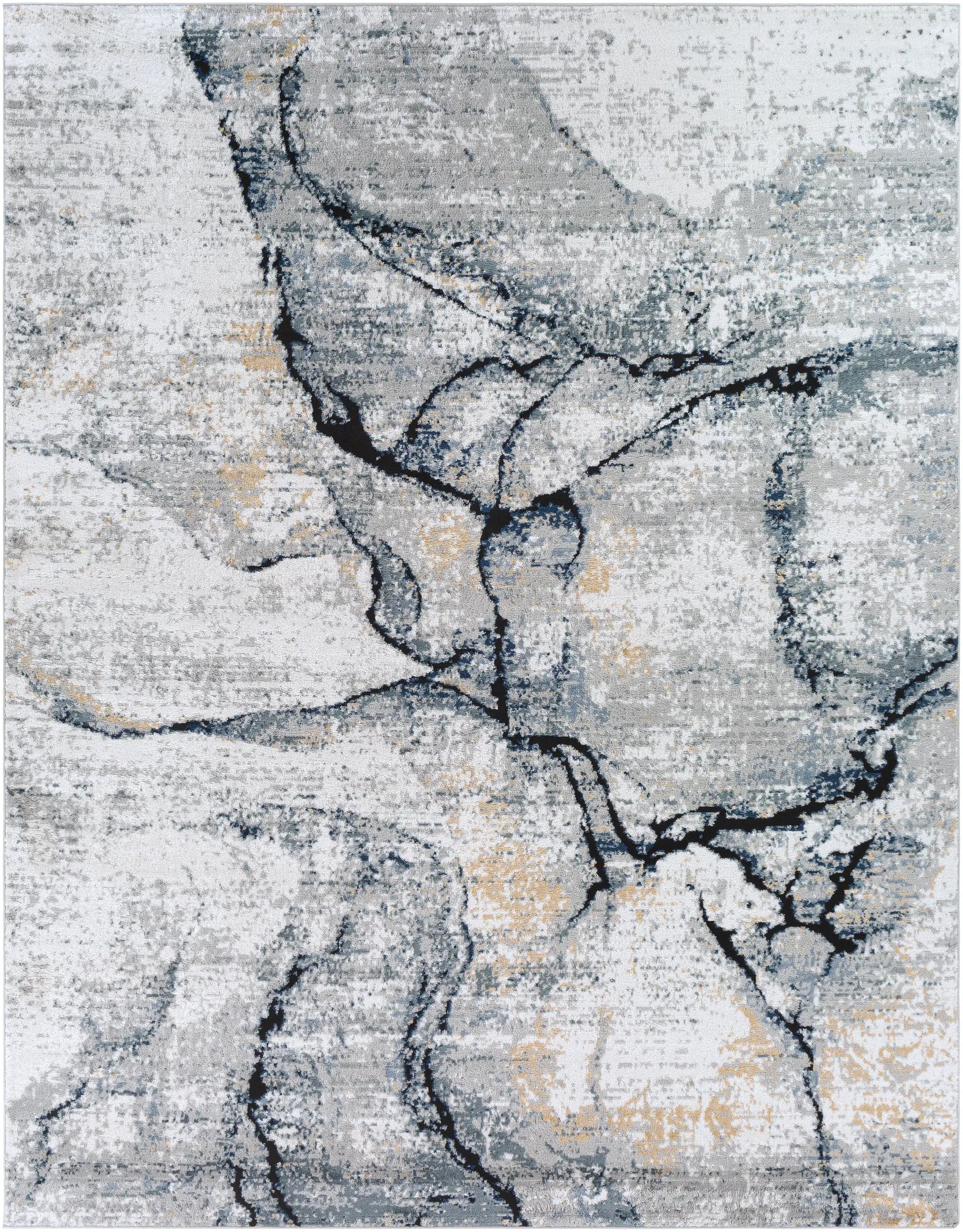 Jolie JLO-2316 Medium-Gray Area Rug by LIVABLISS