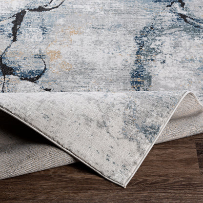 Surya Jolie JLO-2316 Medium Gray Area Rug by LIVABLISS