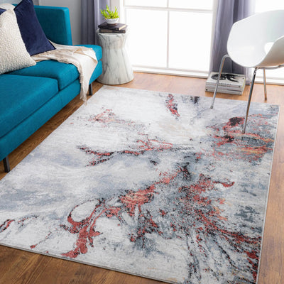 LIVABLISS Jolie JLO-2321 Burgundy Area Rug