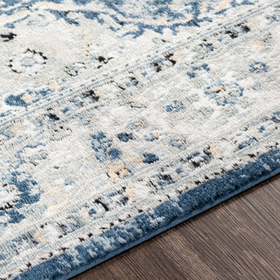 Surya Jolie JLO-2326 Dark Blue Area Rug by LIVABLISS