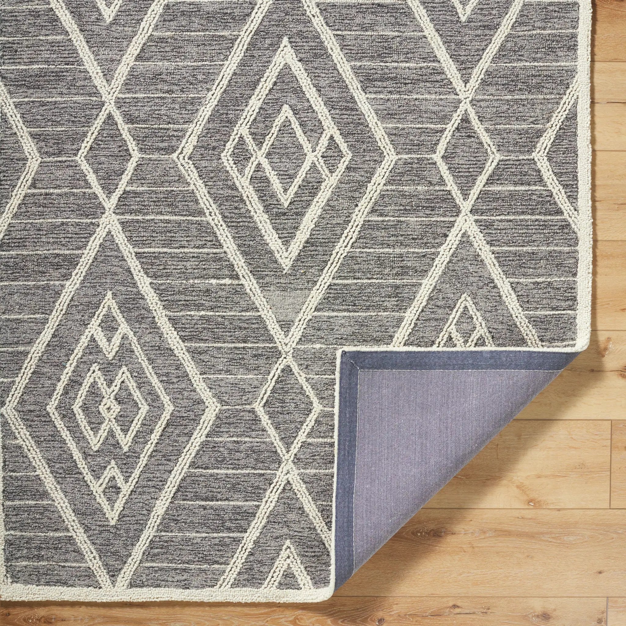 Jules JLS-2300 Slate-Gray Area Rug by LIVABLISS
