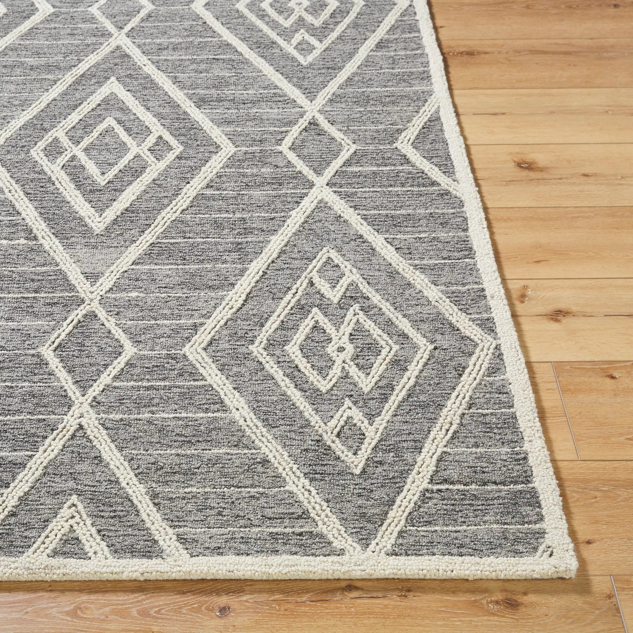 Jules JLS-2300 Slate-Gray Area Rug by LIVABLISS